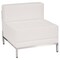 Emma and Oliver Contemporary LeatherSoftSoft Reception Modular Middle Chair